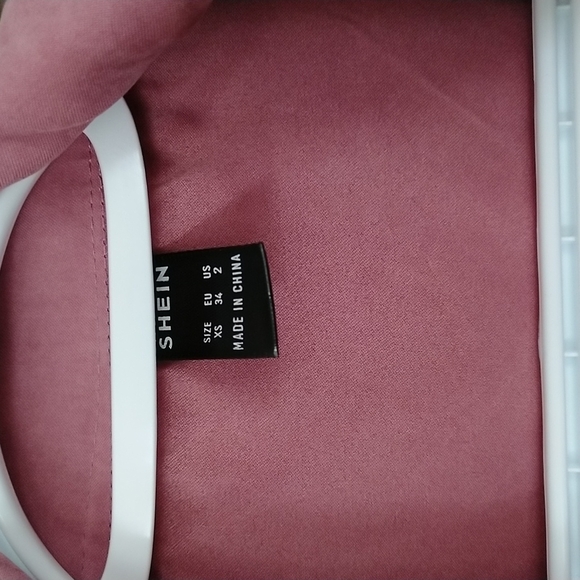 SHEIN dusty rose very lightweight spring/ summer coat - Picture 5 of 6